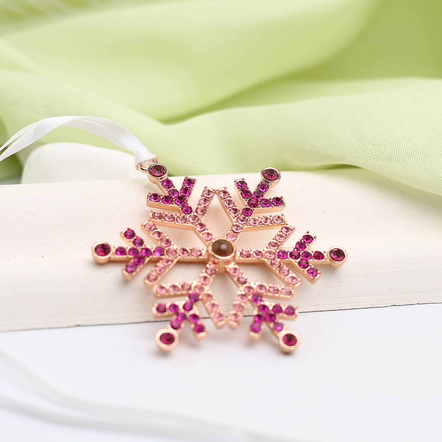 Christmas Ornament Photo Projection