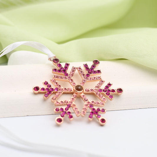 Christmas Ornament Photo Projection Personalized Holiday Keepsake by Hojmade