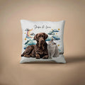 Custom Portrait Pet Pillow